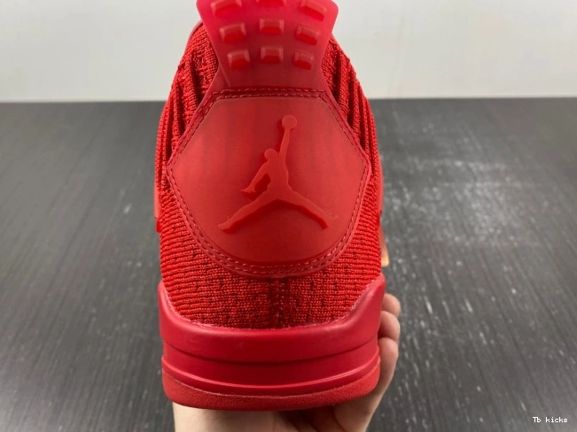 Cheap TBK 4 Retro AQ3559-600 Flyknit Red Jordan 0805